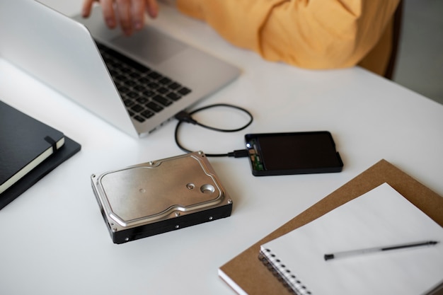 recognize additional drive in apple mini mac